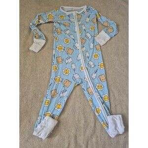 Little sleepies breakfast buddies footie size 18-24 months